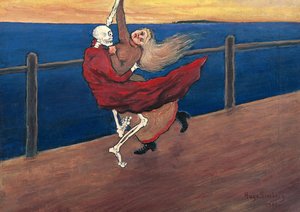 Dödsdansen av Simberg, Hugo (1873-1917)