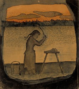 Tvätt av Hugo Simberg