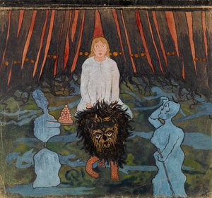 Saga II av Hugo Simberg