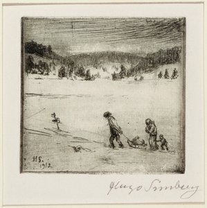 På väg hem av Hugo Simberg