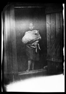 Sheep Girl, Hilma Ylä-Outinen och Bunka av Hugo Simberg