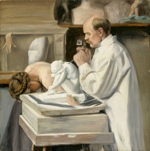 Porträtt av Viktor Malmberg av Hugo Simberg