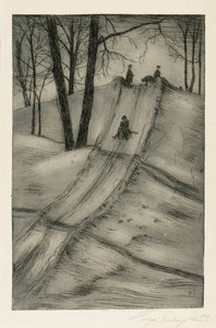 Kälkbacke av Hugo Simberg