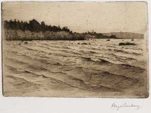 Sommarvågor av Hugo Simberg