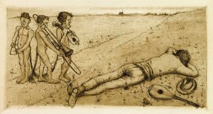 Svanesång av Hugo Simberg