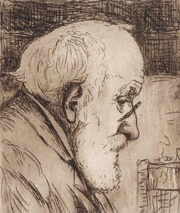 Konstnärens far av Hugo Simberg