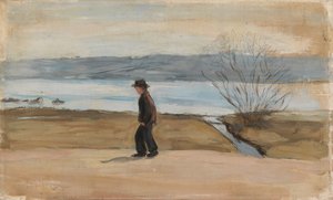 ”Den sårade ängeln”, landskapsstudie