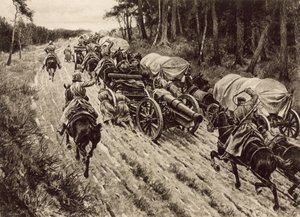 Västfrontens litho av Hugo Ungewitter