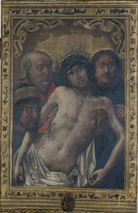 Se mannen, ca 1500 (tempera på duk) av Hugo van der Goes