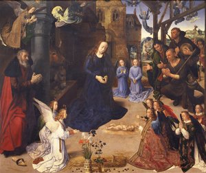 Herdarnas tillbedjan The Portinari Triptych, ca 1478
