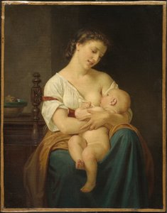 Mor och barn, c.1869