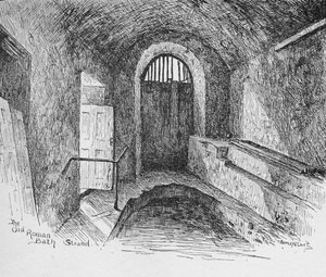 Det gamla romerska badstället, 1890
