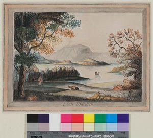 Loch Lomond (akvarell på papper)