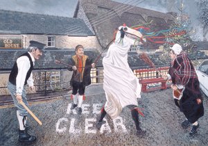 Marie Llwyd vid Llangynwyd, 1996