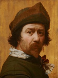 Självporträtt, 1638. av Huygh Pietersz. Voskuyl