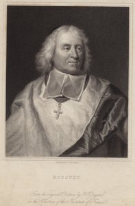 Porträtt av Jacques-Benigne Bossuet av Hyacinthe Francois Rigaud