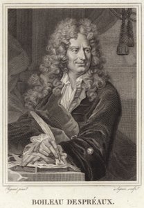 Porträtt av Nicolas Boileau-Despreaux av Hyacinthe Francois Rigaud