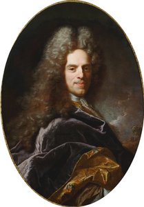 Porträtt av Stefano Gentile av Hyacinthe Francois Rigaud