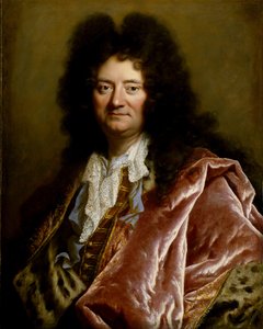 Porträtt av en gentleman, ca 1705 (olja på duk) av Hyacinthe Francois Rigaud