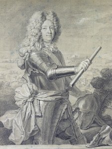 Förmodat porträtt av Stanislas Leczinski av Hyacinthe Francois Rigaud