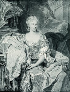 Susanne Henriette dElbeuf av Hyacinthe Francois Rigaud