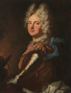 Porträtt av pfalzgreve Christian III av Birkenfeld-Bischweiler-Rappoltstein (senare hertig Christian III av Zweibrücken) av Hyacinthe Rigaud