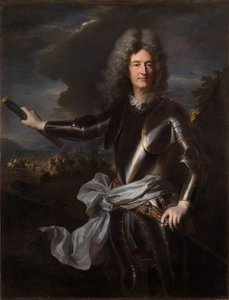 Porträtt av marskalk Charles-Auguste de Matignon av Hyacinthe Rigaud