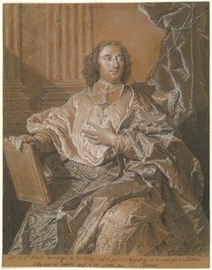 Monseigneur Charles de Saint-Albin, ärkebiskop av Cambrai av Hyacinthe Rigaud