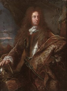 Porträtt av en gentleman, traditionellt identifierad som John Churchill, 1:e hertig av Marlborough av Hyacinthe Francois Rigaud