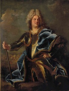 Porträtt av en man, traditionellt identifierad som Claude Louis Hector, duc de Villars (1653-1734)