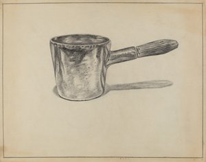 Pewter Dipper av Hyman Pearlman