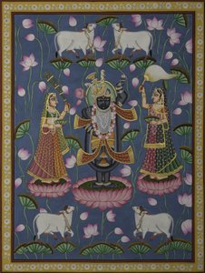 Gudomlig tillbedjan av Krishna av IMAGINEERS STUDIO