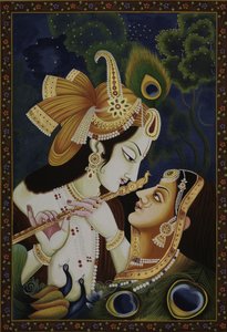 Krishna Radha-flöjt