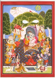 Shiva och Parvati – en gudomlig sammankomst