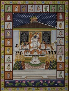 Gudstjänst vid Shrinathji-templet av IMAGINEERS STUDIO