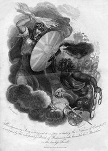 Revolutionär raseri på väg att förslava eller förgöra Europas nationer, 1816.