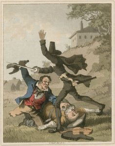 Illustration från Hudibras av Samuel Butler