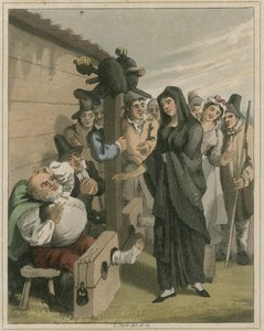Illustration från Hudibras av Samuel Butler