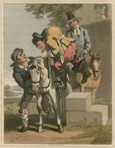 Illustration från Hudibras av Samuel Butler
