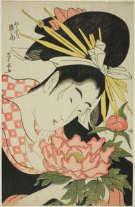 Courtesan Somenosuke från Matsubaya
