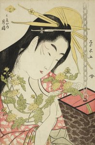 Skolans hand Tsukioka of te hyukoh, ca. 1797