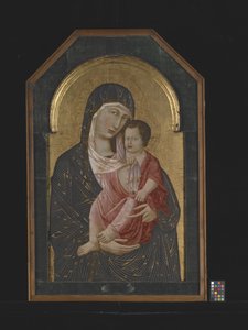 Madonna And Child (tempera och guld på trä) av Icilio Federico (attr. to) Joni