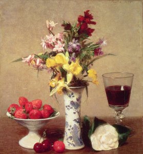 Förlovningsbukett av Ignace Henri Jean Fantin Latour
