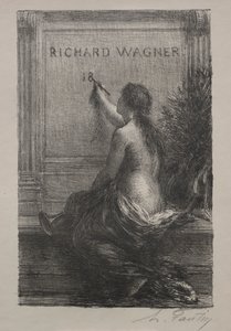 Odödlighet, 1886. av Ignace Henri Jean Fantin-Latour