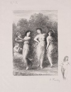 Den unga patienten. av Ignace Henri Jean Fantin-Latour
