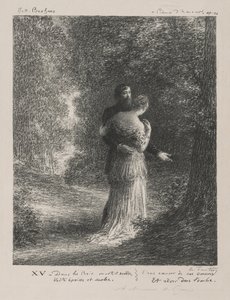 Kärleksdikter av Brahms. av Ignace Henri Jean Fantin-Latour