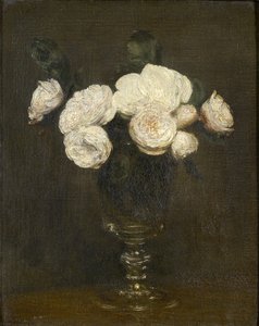 Stilleben av Malmaison Roses, 1800-talet