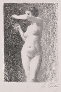Studie för Eva, 1898. av Ignace Henri Jean Fantin Latour