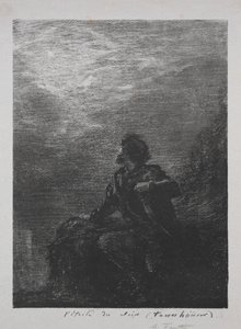 Aftonstjärnan, 1877. av Ignace Henri Jean Fantin Latour