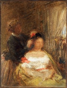 Frisören av Ignace Henri Jean Fantin-Latour